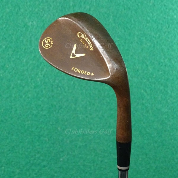 Callaway Forged+ Vintage 56-14 56 SW Sand Wedge True Temper DG S300 Steel Stiff
