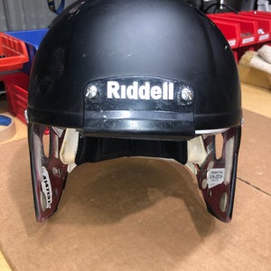 USED RIDDELL SPEED ADULT HELMET - MEDIUM - FLAT BLACK - REJECT