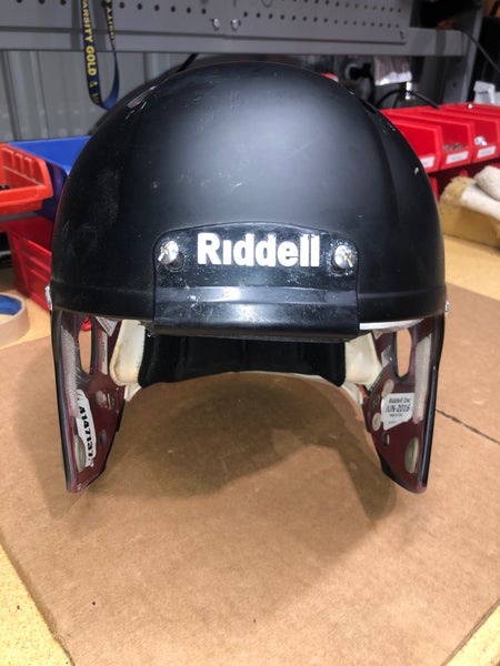 USED RIDDELL SPEED ADULT HELMET - MEDIUM - FLAT BLACK - REJECT