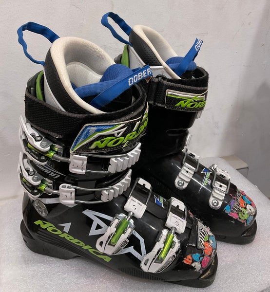 Mondo 24 & 24.5 Kid's Nordica Racing Dobermann Team 80 Ski Boots (Used)(SY2372)