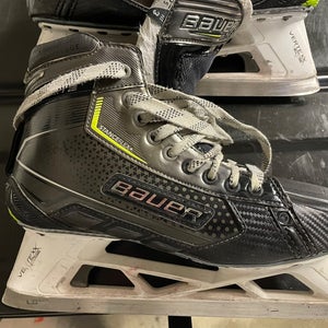 2024 Bauer Elite Hockey Goalie Skates Wide Width 9.5 (Used)