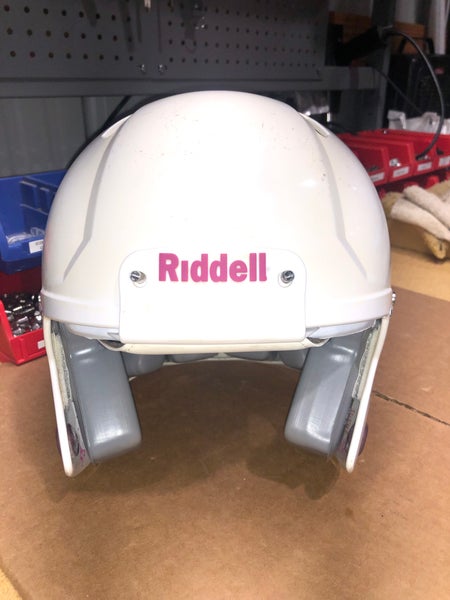USED RIDDELL SPEED CLASSIOC YOUTH HELMET - LARGE - WHITE - REJECT