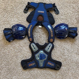 RARE- Shock Doctor Da Vinci Shoulder Pads