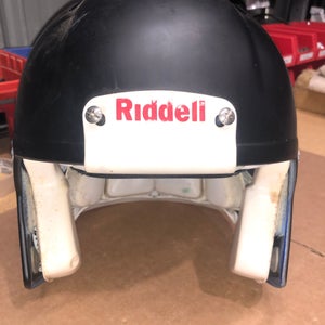 USED RIDDELL SPEED ADULT HELMET - MEDIUM - FLAT BLACK