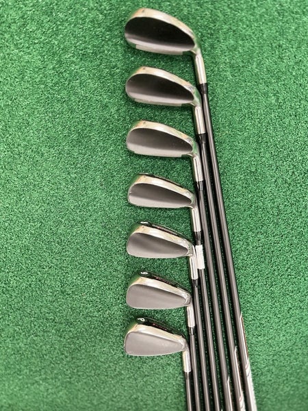ORLIMAR STRATOS Hybrid Iron Set 4-PW Senior-Flex Graphite Shafts MRH VERY CLEAN!