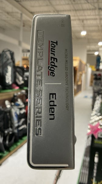 TourEdge TEMPLATE SERIES EDEN 35" Right-Handed Blade Putter 10" Grip