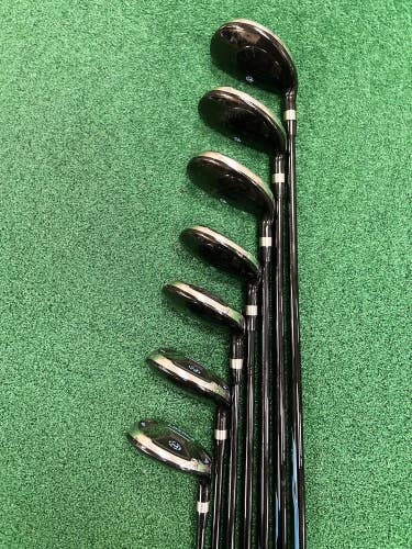 Lazrus Golf Hybrid Iron Set 4-PW Regular Flex Graphite Shafts Men's Right Hand