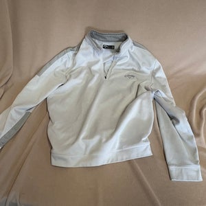 White Adult Unisex Large Callaway Jacket