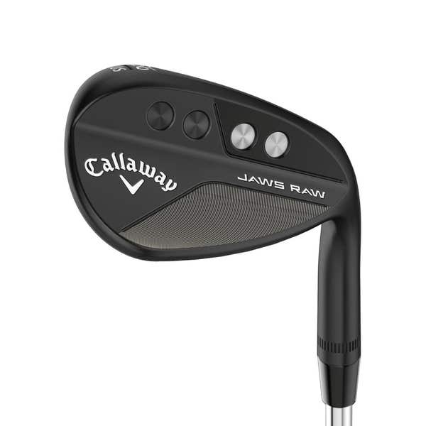 CALLAWAY JAWS RAW MATTE BLACK APPROACH WEDGE 52°-10° (BOUNCE
