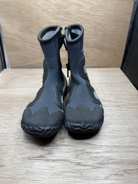 NRS VaporLoft Neoprene Water Shoes Size 7 Zip Ankle Kayak Paddle Booties Surf
