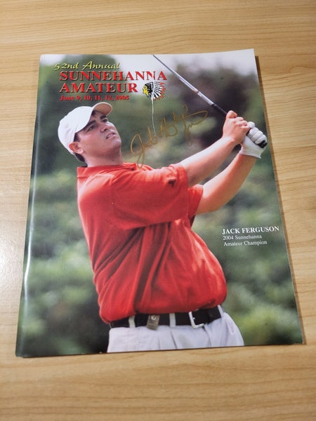 Autographed 2005 52nd Annual Sunnehanna Amateur Golf Tournament Official Program