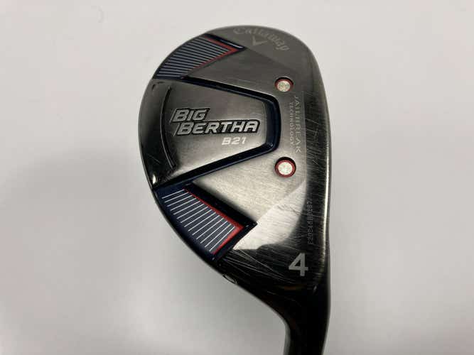 Callaway Big Bertha B21 4 Hybrid 21* RCH 65 65g Stiff Graphite Mens RH
