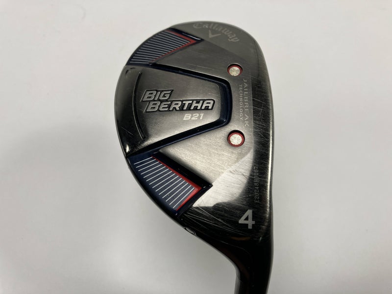 Callaway Big Bertha B21 4 Hybrid 21* RCH 65 65g Stiff Graphite Mens RH