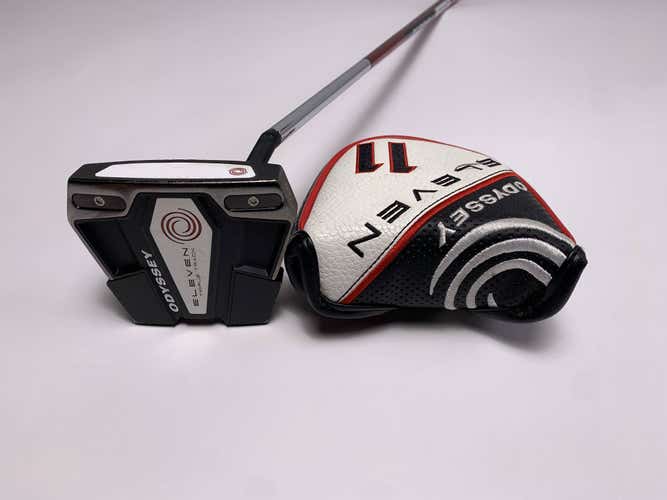 Odyssey Eleven Triple Track S Stroke Lab Putter 34" Mens RH W/Head Cover
