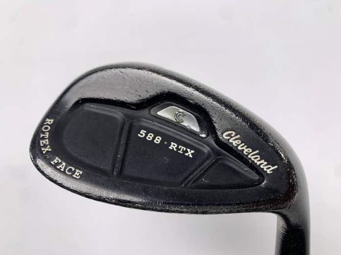Cleveland 588 RTX CB Black Pearl Wedge 56* 14 True Temper DG Wedge Steel Mens RH