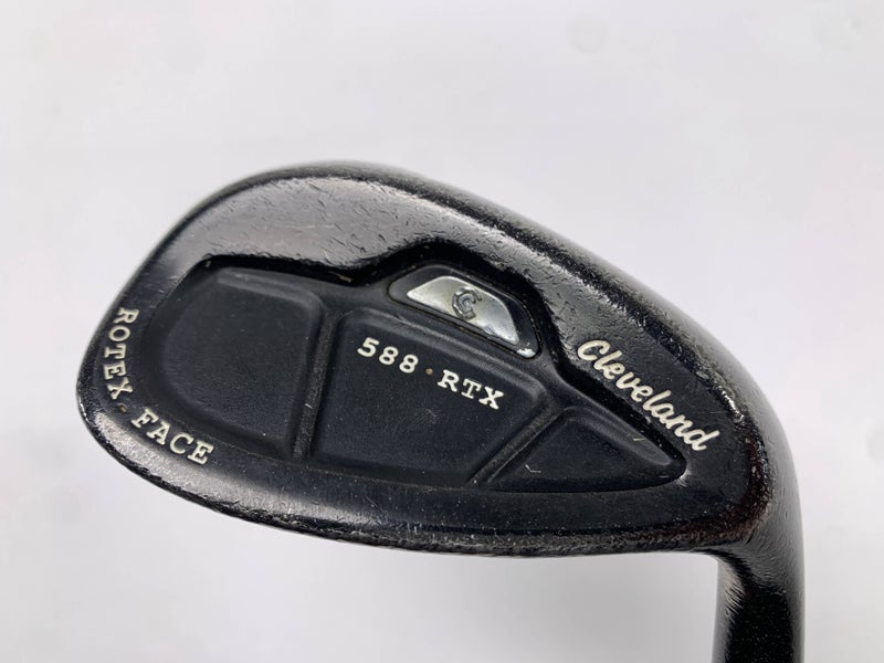 Cleveland 588 RTX CB Black Pearl Wedge 56* 14 True Temper DG Wedge Steel Mens RH