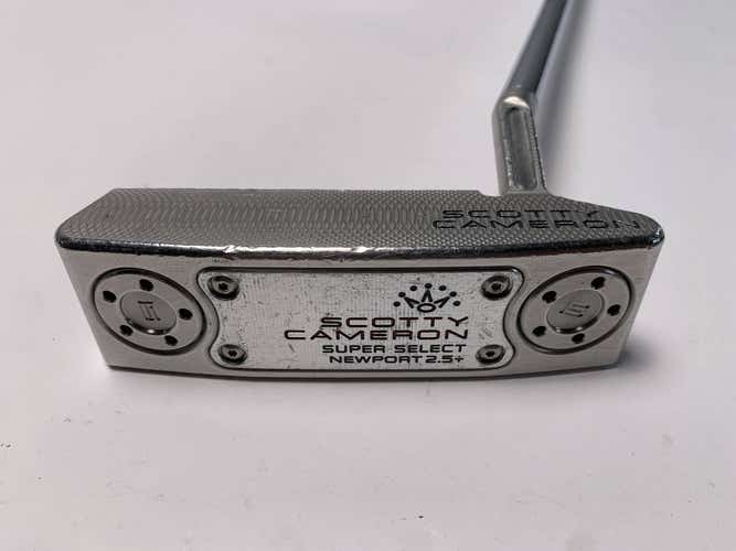 Scotty Cameron Super Select Newport 2.5 Plus Putter 34" SuperStroke Tour 3.0 RH