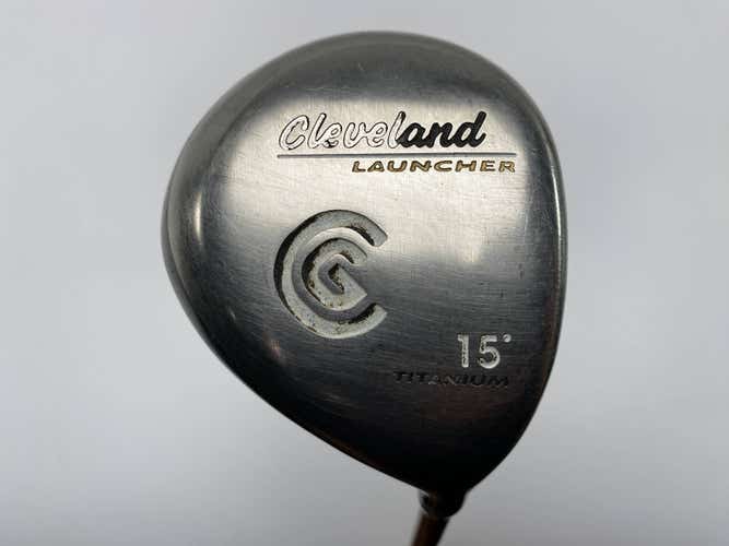 Cleveland Launcher Titanium 3 Fairway Wood 15* Launcher Gold 55g Regular RH