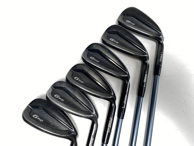 Ping G710 Iron Set 5-PW Orange Dot Alta CB AWT Senior Graphite Mens RH