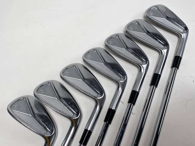 TaylorMade P7MC 2023 Iron Set 4-PW DG Tour Issue X100 Extra Stiff Steel Mens RH