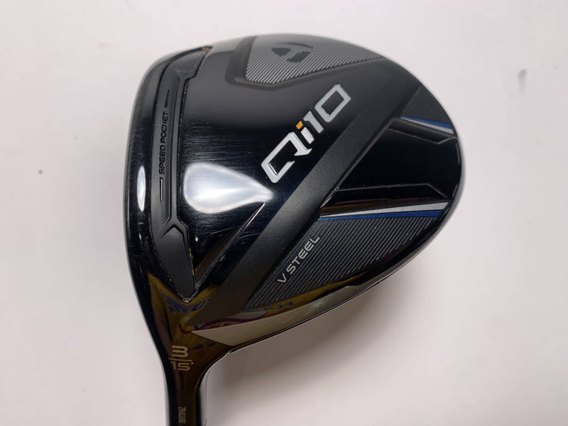 TaylorMade Qi10 3 Fairway Wood 15* Fujikura Ventus Blue TR 6-S Stiff LH