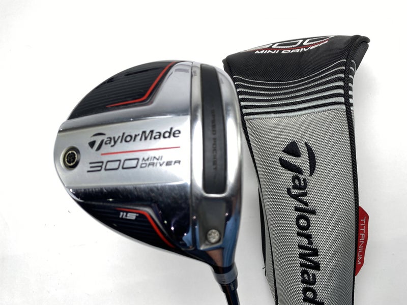 TaylorMade 300 Mini Driver 11.5* HZRDUS RDX Smoke 6.0 Black 70g Stiff RH HC