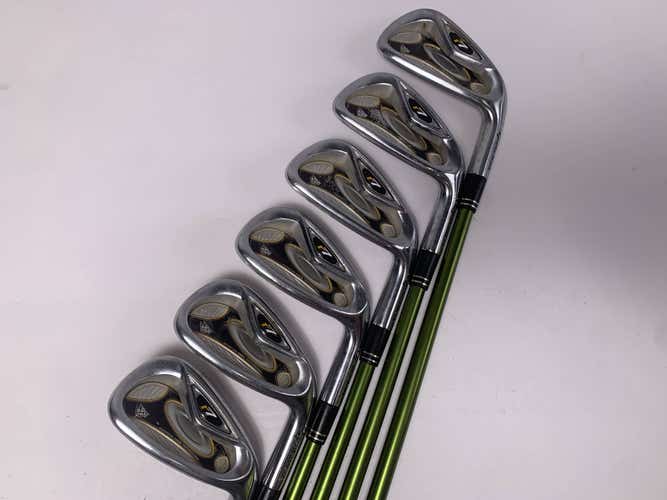 TaylorMade R7 TP Iron Set 4-PW Aldila NV Green 65g Regular RH- No 5 iron