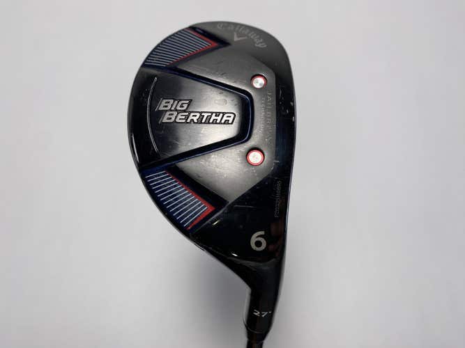 Callaway Big Bertha B21 6 Hybrid 27* RCH 65 65g Senior Graphite Mens RH