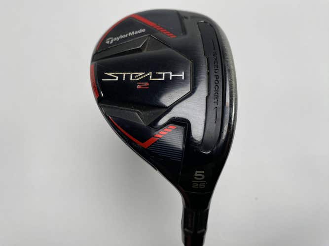 TaylorMade Stealth 2 5 Hybrid 25* Fujikura Ventus Red TR HB 5-A Senior RH