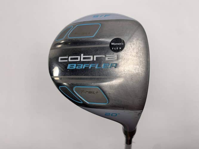 Cobra T-Rail + Womens 5 Fairway Wood 20* Graphite Design Tour AD G 55g Ladies RH