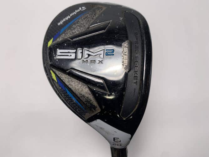 TaylorMade SIM2 MAX Rescue 6 Hybrid 28* Aldila NV Blue 45g Ladies RH
