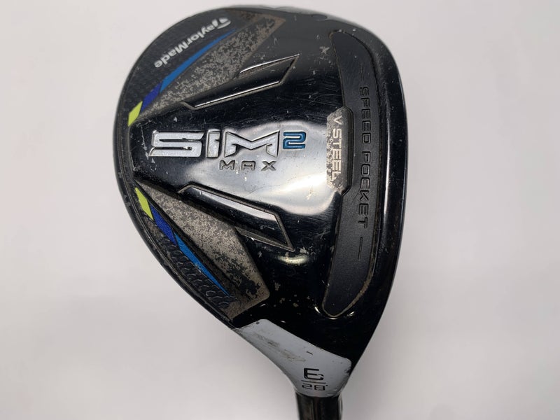 TaylorMade SIM2 MAX Rescue 6 Hybrid 28* Aldila NV Blue 45g Ladies RH