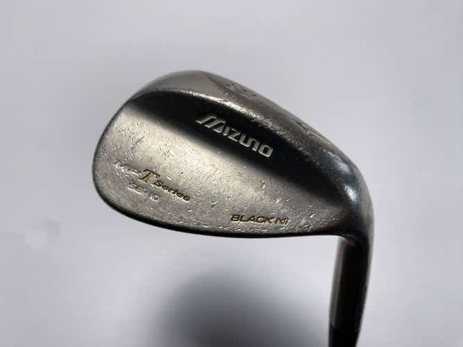 Mizuno MP T4 Black Nickel Lob Wedge LW 58* 10 Bounce Wedge Graphite Mens RH