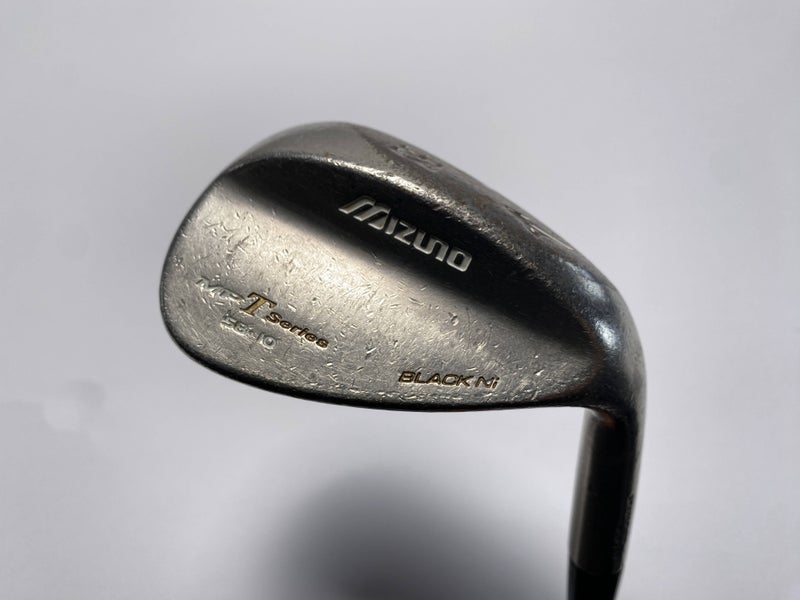Mizuno MP T4 Black Nickel Lob Wedge LW 58* 10 Bounce Wedge Graphite Mens RH