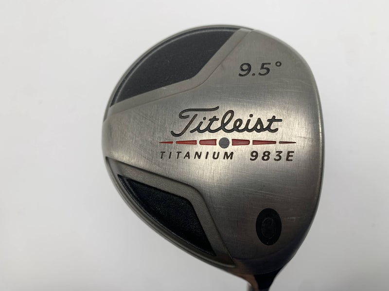 Titleist 983 E Driver 9.5* Graphite Design YS-6 70g Stiff Graphite Mens RH