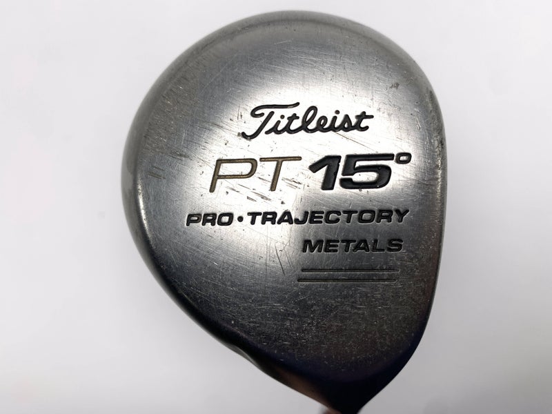 Titleist Pro Trajectory Metals 4 Fairway Wood 15* MS-209 Regular Steel Mens RH