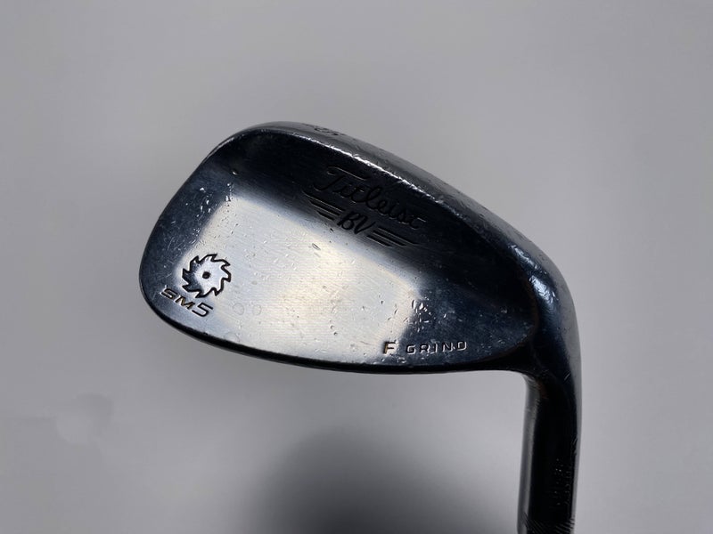 Titleist Vokey SM5 Raw Sand Wedge SW 56* 14 Bounce F-Grind Wedge Mens RH