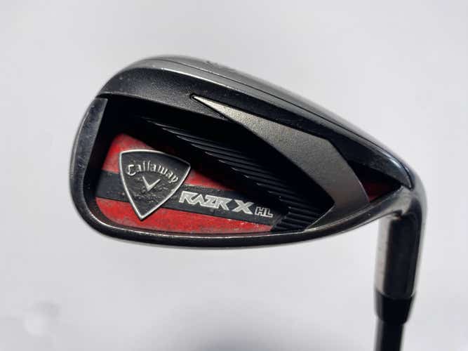 Callaway Razr X HL Pitching Wedge PW Aldila Synergy 60 IR 60g Graphite Mens RH
