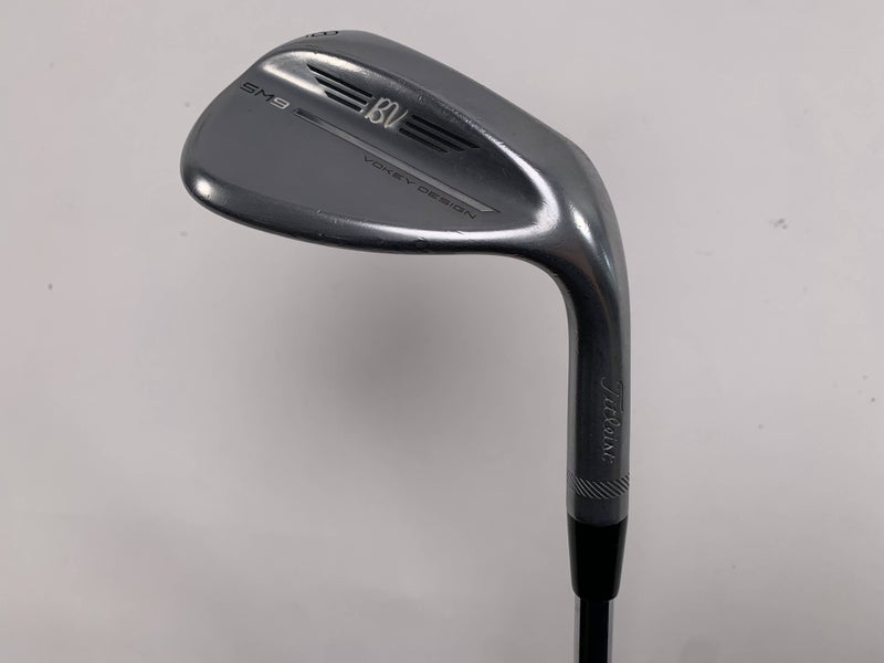 Titleist Vokey SM9 Tour Chrome Lob Wedge LW 58* 4 Bounce T-Grind Wedge Mens RH