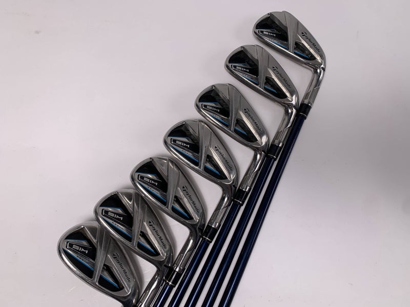 TaylorMade SIM MAX Iron Set 5-PW+GW+SW Fujikura Ventus Blue 7S Stiff RH