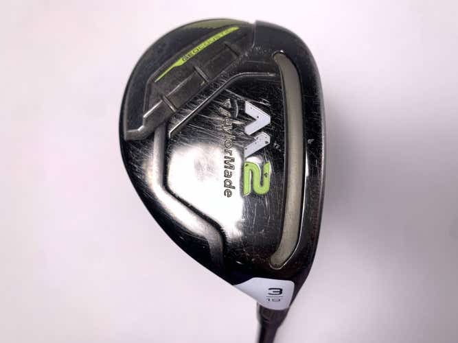 TaylorMade M2 3 Hybrid 19* REAX 75g Stiff Graphite Mens RH