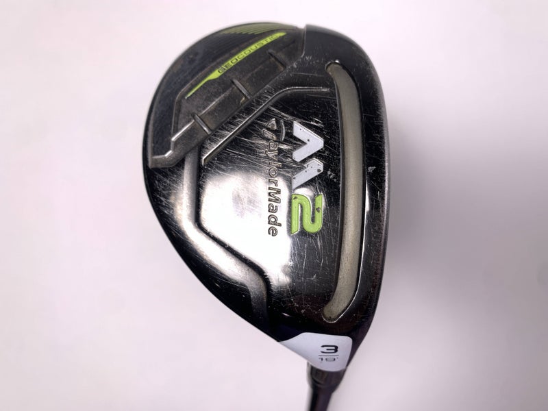 TaylorMade M2 3 Hybrid 19* REAX 75g Stiff Graphite Mens RH