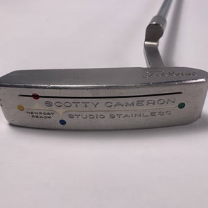 Scotty Cameron Studio Stainless Newport Beach Putter 35.25" Mens RH