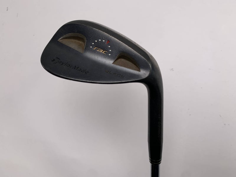 TaylorMade Rac Black Sand Wedge SW 56* Dynamic Gold Wedge Steel Mens RH
