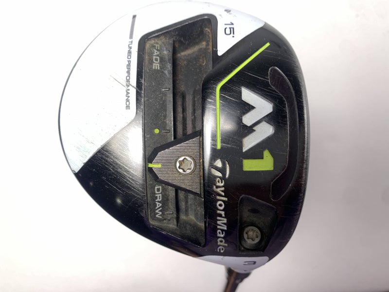 TaylorMade M1 2017 3 Fairway Wood 15* Kuro Kage Silver Ti Ni 70g Regular RH