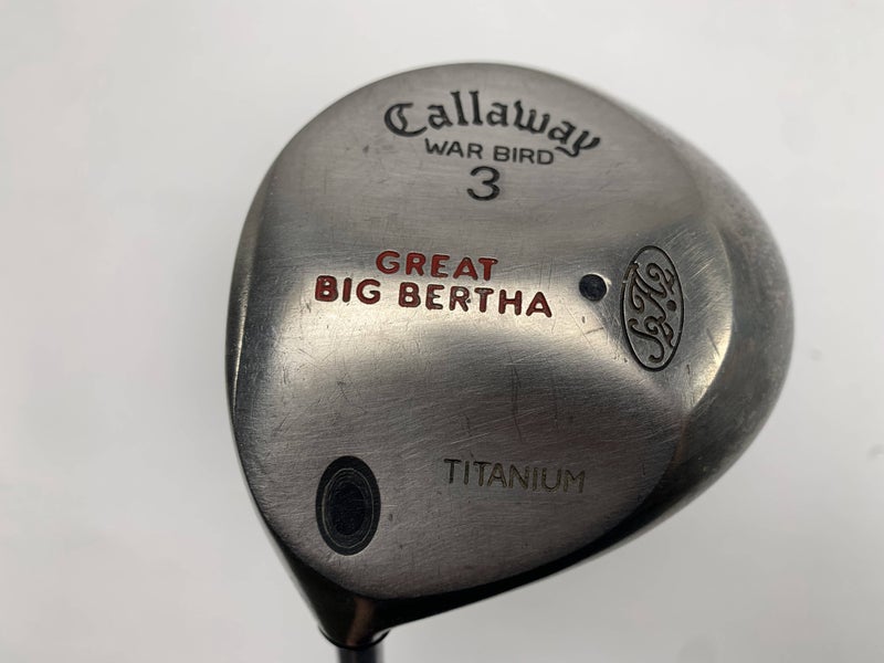 Callaway Big Bertha Warbird 3 Fairway Wood 15* Regular Graphite Mens LH