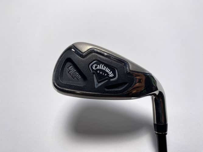 Callaway Fusion Wide Sole Single 7 Iron 75g Light Graphite Mens RH
