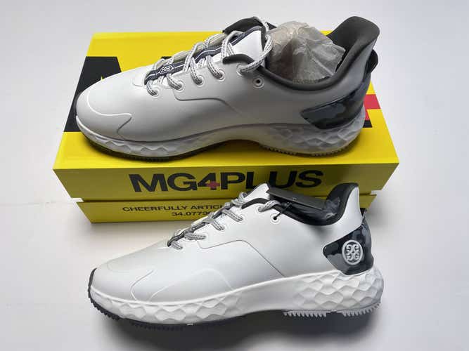 G/Fore MG4+ T.P.U. Camo Accent Golf Shoes White Men's SZ 9.5 (GMF000018)