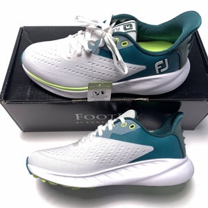 FootJoy FJ Flex XP Golf Shoes White Teal Women's SZ 7 (95423)