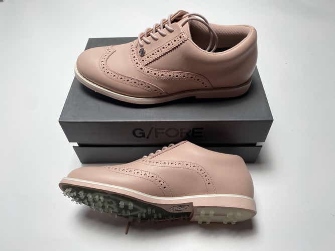 G/Fore Ladies Brogue Gallivanter Golf Shoes Blush Women's SZ 7 (G4LS22EF08)